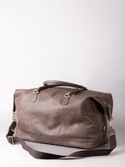 Lakeland Leather Brown Large Hutton Holdall - Image 3 of 7