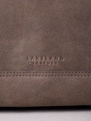 Lakeland Leather Brown Medium Hutton Holdall - Image 4 of 7