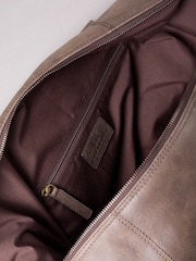 Lakeland Leather Brown Medium Hutton Holdall - Image 7 of 7