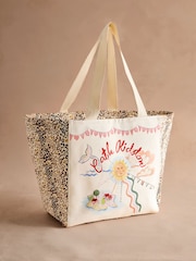 Cath Kidston Animal Print 100% Cotton Beach Bag - Image 5 of 7