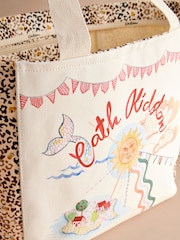 Cath Kidston Animal Print 100% Cotton Beach Bag - Image 6 of 7