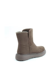 Heavenly Feet Faux Fur Lined Karla Ankle Boots - Image 4 of 6