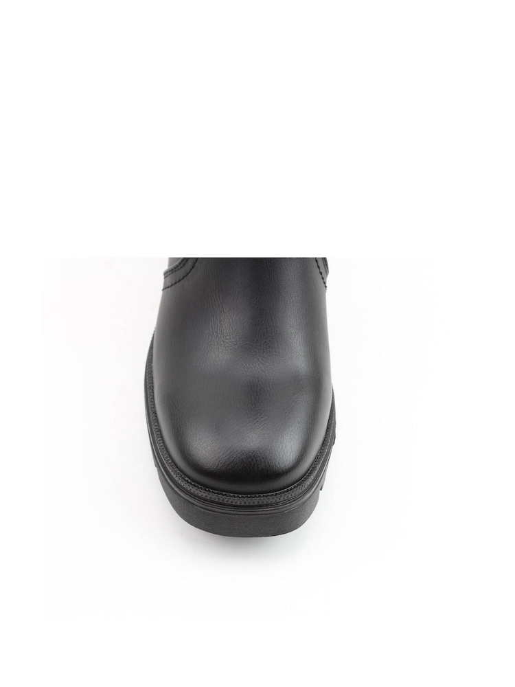 Heavenly Feet Weston3 Tall Black Boots - Image 6 of 6 Heavenly Feet Weston3 Tall Black Boots - Image 6 of 6
