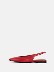 Vagabond Shoemakers Red Delia Slingback Shoes - Image 1 of 3