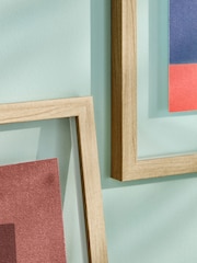 Set of 4 Multi Floating Abstract Wall Art - Image 3 of 5