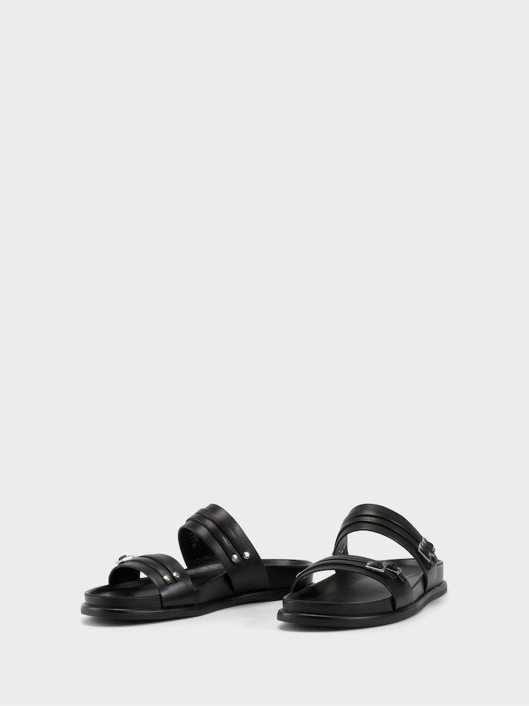 Vagabond Shoemakers Effie Slide Black Sandals - Image 2 of 5