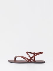 Vagabond Shoemakers Tia 2.0 Brown Sandals - Imagen 1 de 3
