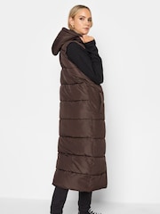 Long Tall Sally Brown Midaxi Gilet - Image 3 of 4