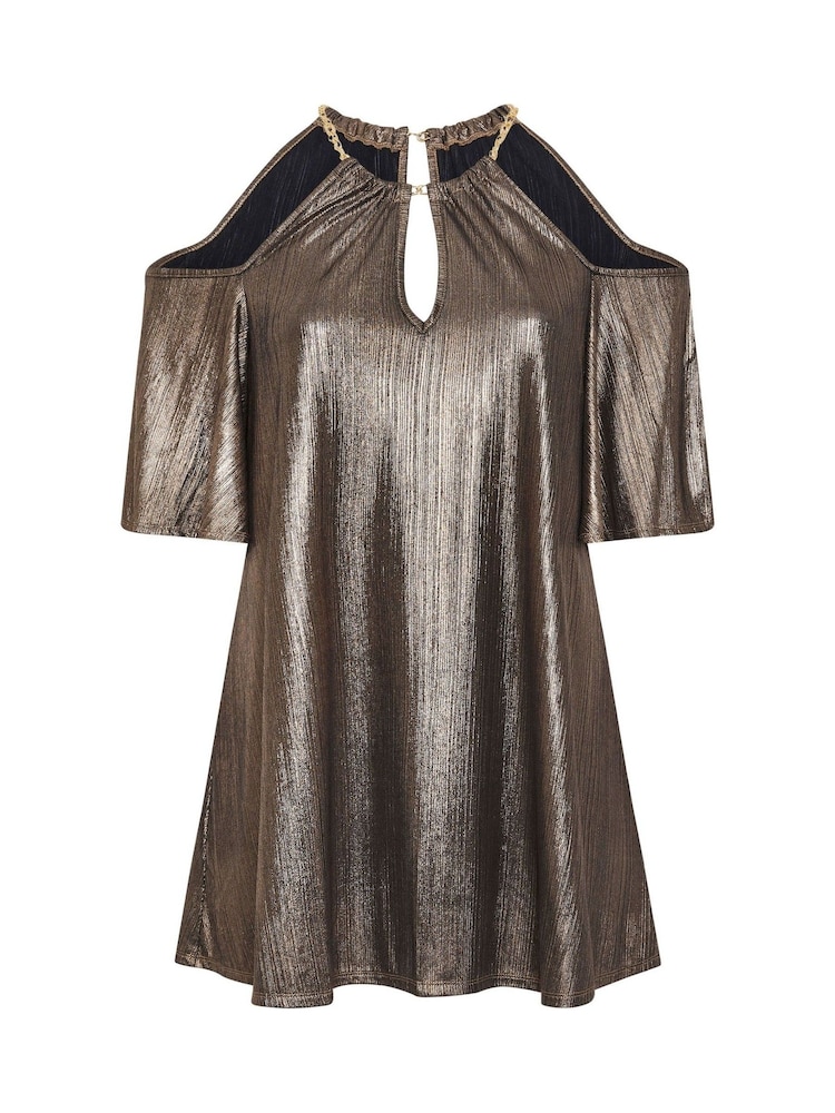 Топ с цепочками из фольги Yours Curve London - Image 6 of 6