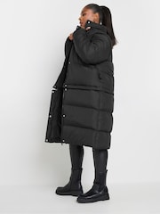 Yours Curve Black 5In1 Padded Coat - Image 2 of 6