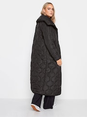 Long Tall Sally Black Onion Quilted Coat - Image 3 of 4