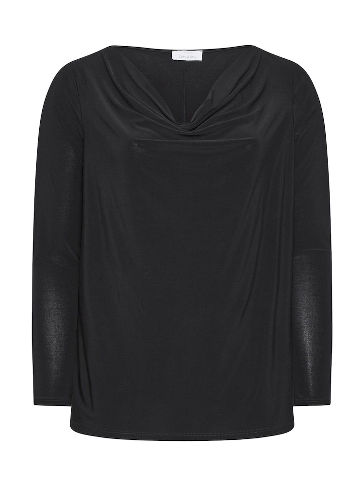 Yours Curve London Wasserfall-Top mit Diamante-Besatz - Bild 5 von 5 Yours Curve London Wasserfall-Top mit Diamante-Besatz - Bild 5 von 5