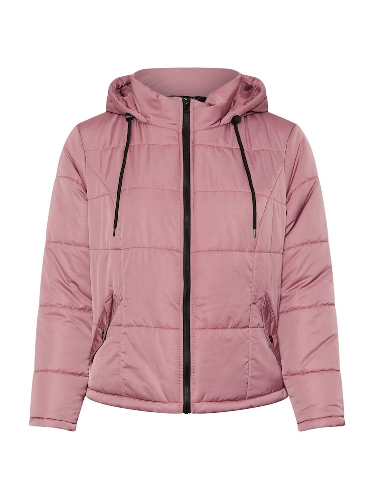 Yours Curve Pink Boxy Short Coat - Image 6 of 6