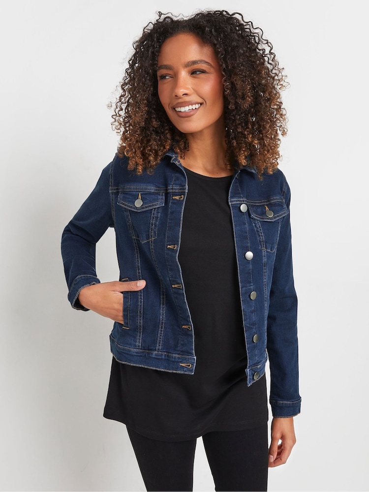 M&Co Blue Denim Jacket - Image 1 of 5