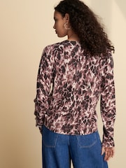 Animal Soft Touch Button Up Knitted Cardigan - Image 3 of 7