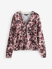 Animal Soft Touch Button Up Knitted Cardigan - Image 5 of 7