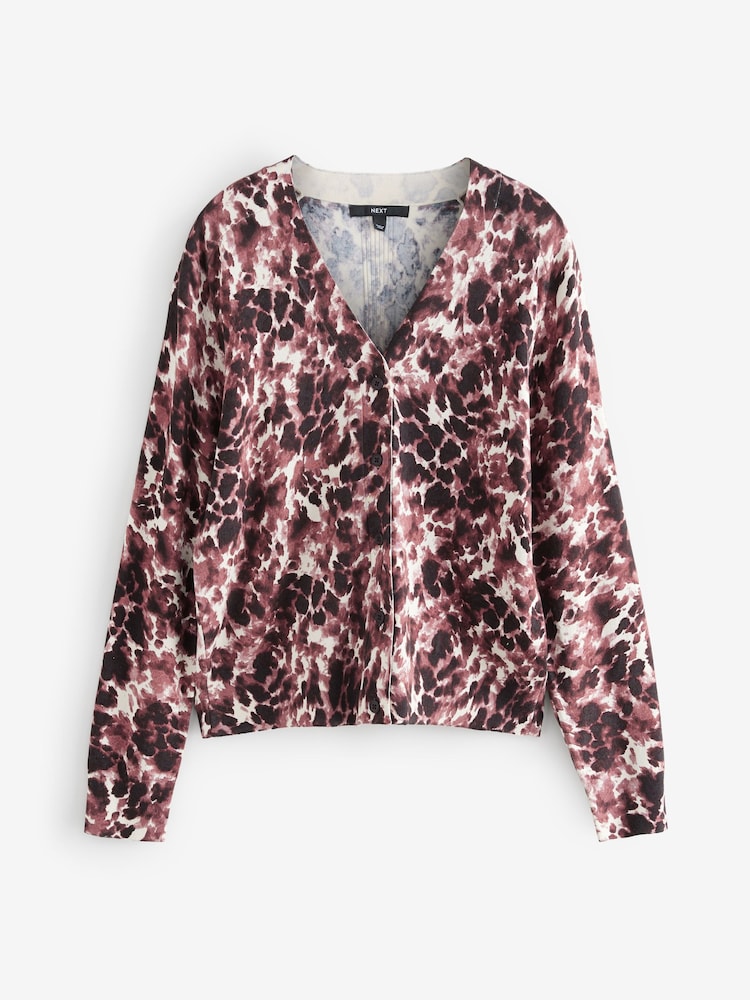 Animal Soft Touch Button Up Knitted Cardigan - Image 5 of 7