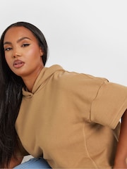 Yours Curve Natural 100% Cotton Oversized Hoodie - Image 4 of 5
