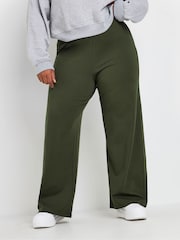 Yours Curve Green Yoga Joggers - Image 2 of 6
