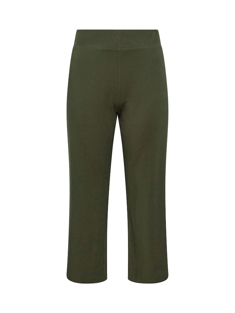 Yours Curve Green Yoga Joggers - Image 6 of 6