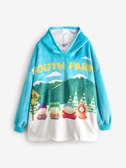 Vanilla Underground Blue Adult Blanket Hoodie - Image 1 of 7