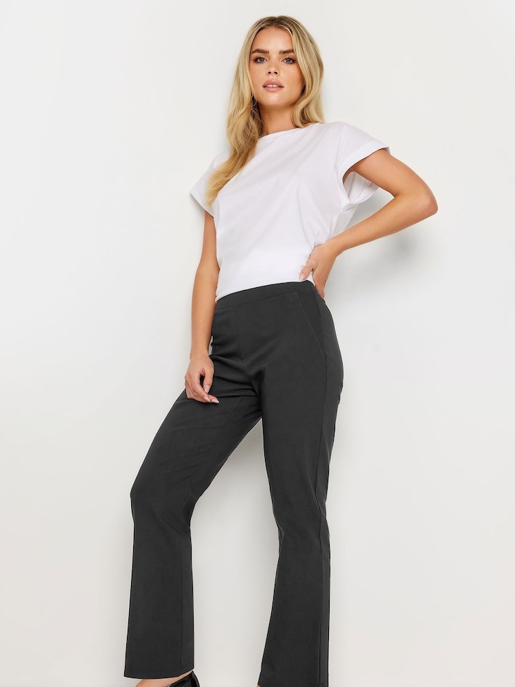 PixieGirl Petite Black Bi-Stretch Straight Leg Trousers - Image 1 of 3