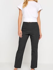 PixieGirl Petite Black Bi-Stretch Straight Leg Trousers - Image 2 of 3