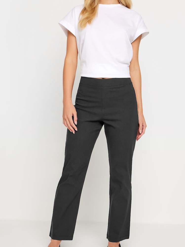 PixieGirl Petite Black Bi-Stretch Straight Leg Trousers - Image 2 of 3