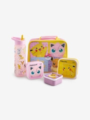 Vanilla Underground Pink Girls Pokemon Lunch Bag Bottle and 3 Snack Pots Set - Image 3 of 7