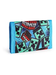Vanilla Underground Blue Boys Minecraft Strap Wallet - Image 2 of 5