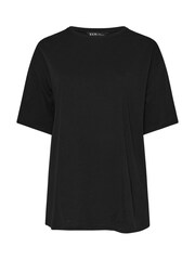 Yours Curve מארז 2 חולצות טי בייסיק בגזרה ארוכה, %100 כותנה - תמונה 7 מתוך 8