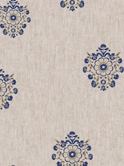 Joules Linen Blue Grove Motif Print 10M Wallpaper - Image 2 of 4