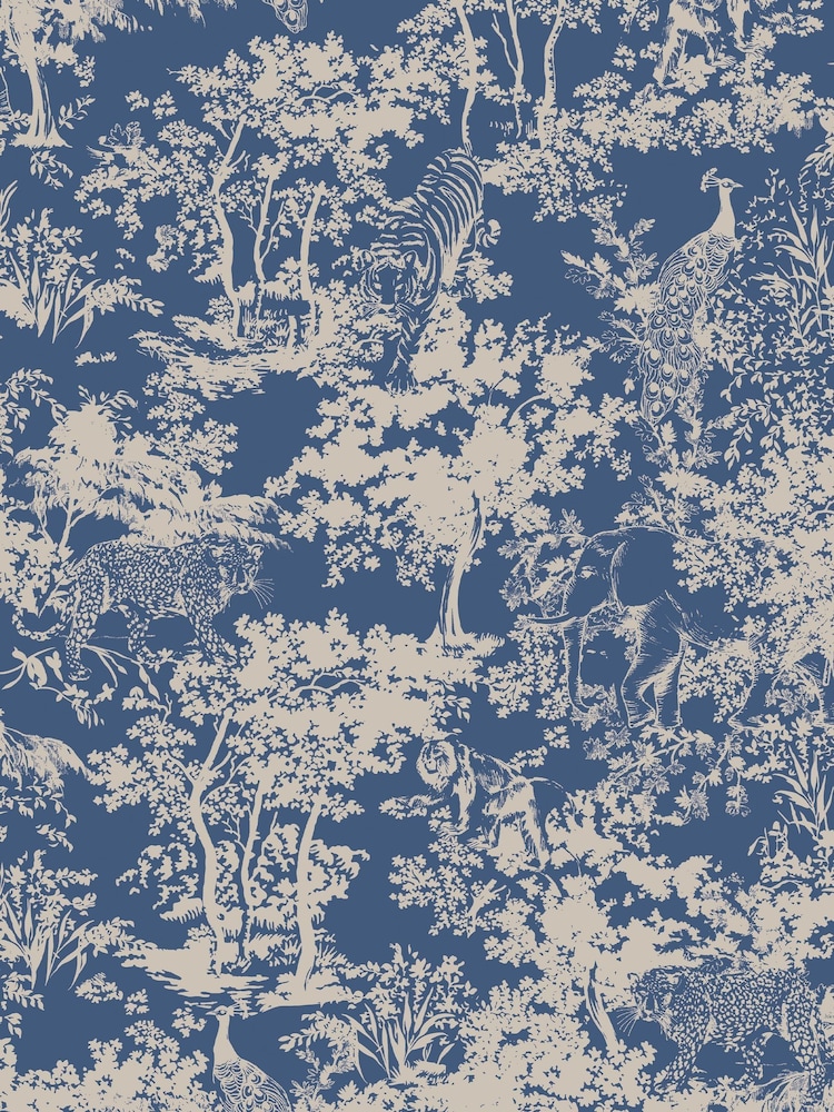 Joules Animal Forest Print 10M Wallpaper - Imagen 2 de 4