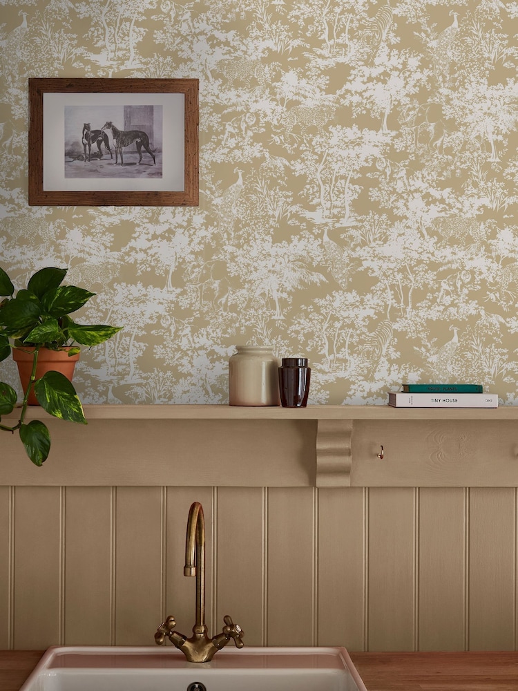 Joules Animal Forest Print 10M Wallpaper - Imagen 1 de 4