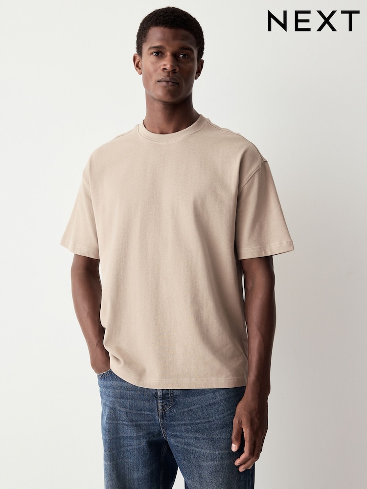 Neutral Regular Fit Heavyweight T-Shirt - Image 8 of 8
