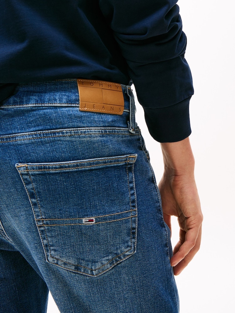Tommy Hilfiger Blue Ryan Slim Straight Jeans - Image 4 of 7