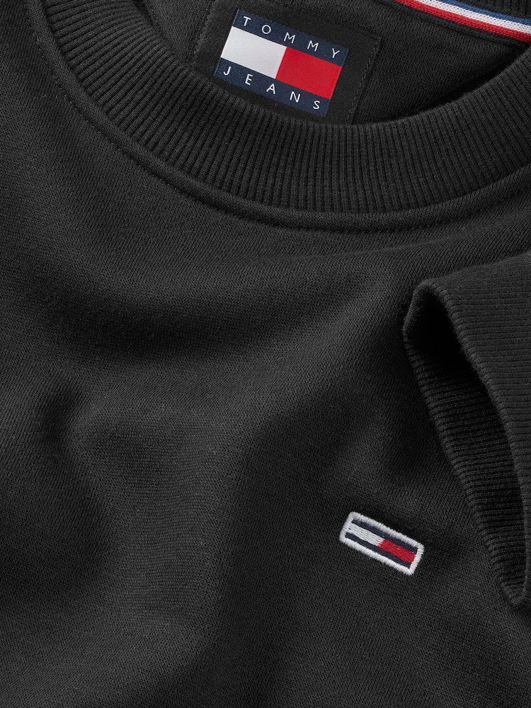 Tommy Jeans Black Flag Crew Jumper - Image 7 of 7 Tommy Jeans Black Flag Crew Jumper - Image 7 of 7