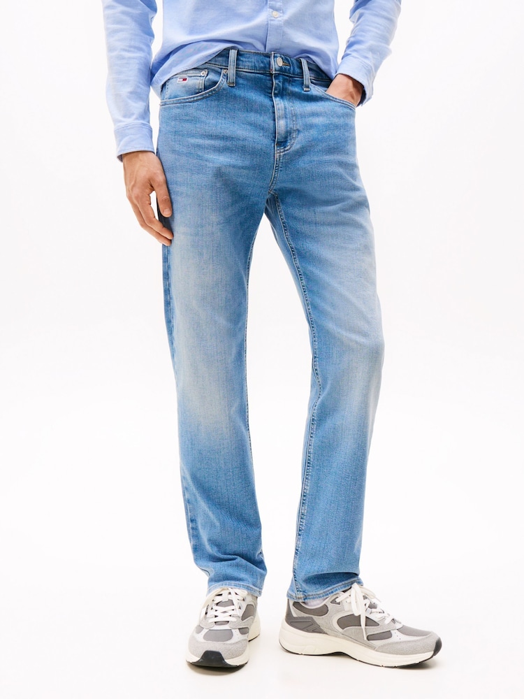 Tommy Hilfiger Blue Light Ryan Slim Straight Jeans - Image 2 of 7