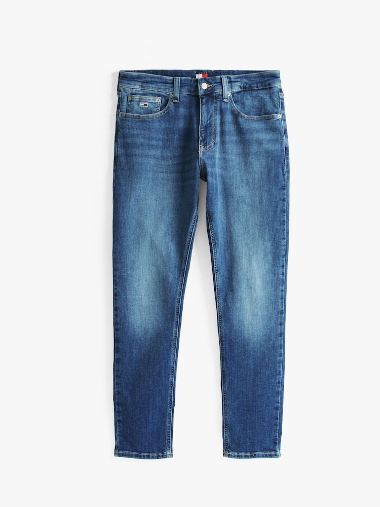 Tommy Hilfiger Blue Austin Slim Tapered Jeans - Image 5 of 5 Tommy Hilfiger Blue Austin Slim Tapered Jeans - Image 5 of 5