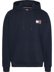 Tommy Jeans Blue Essential Flag Hoodies - Image 5 of 7