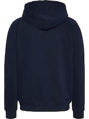 Tommy Jeans Blue Essential Flag Hoodies - Image 6 of 7