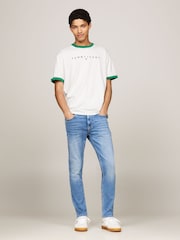 Azul claro - Tommy Hilfiger Austin Slim Tapered Jeans - Imagen 4 de 7