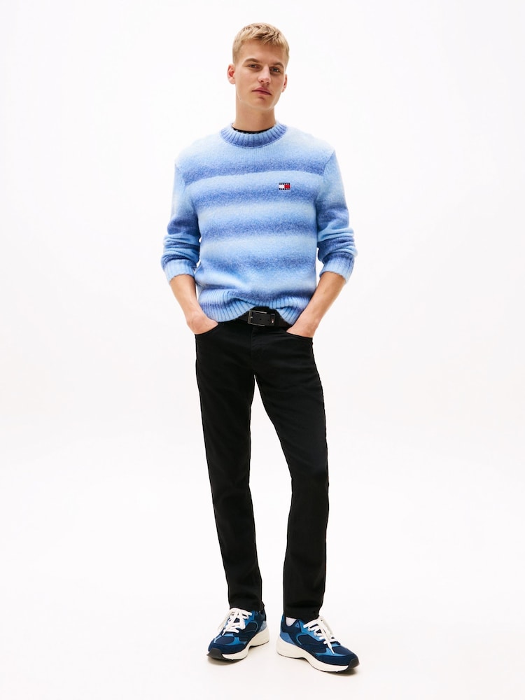 Черный - Зауженные джинсы Tommy Hilfiger Scanton - Изображение 2 из 6