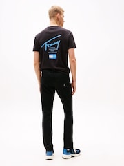 Черный - Зауженные джинсы Tommy Hilfiger Scanton - Изображение 3 из 6
