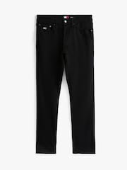 Черный - Зауженные джинсы Tommy Hilfiger Scanton - Изображение 5 из 6