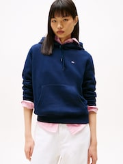 Tommy Jeans Blue Flag Hoodie - Image 1 of 1