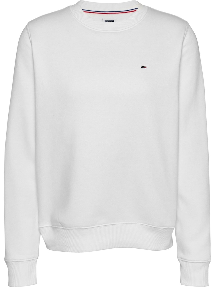 Tommy Jeans White Flag Crew Jumper - Image 5 of 6