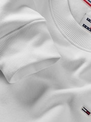 Tommy Jeans White Flag Crew Jumper - Image 6 of 6