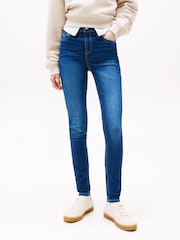 Azul - Tommy Hilfiger Nora Skinny Jeans - Imagem 1 de 7