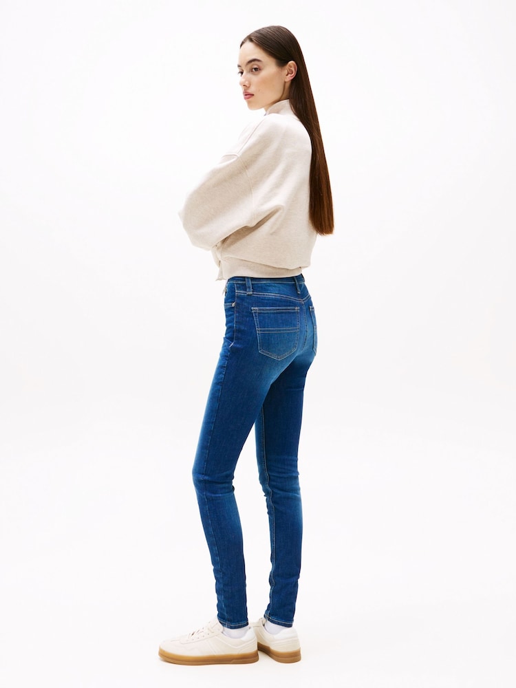 Azul - Tommy Hilfiger Nora Skinny Jeans - Imagem 2 de 7